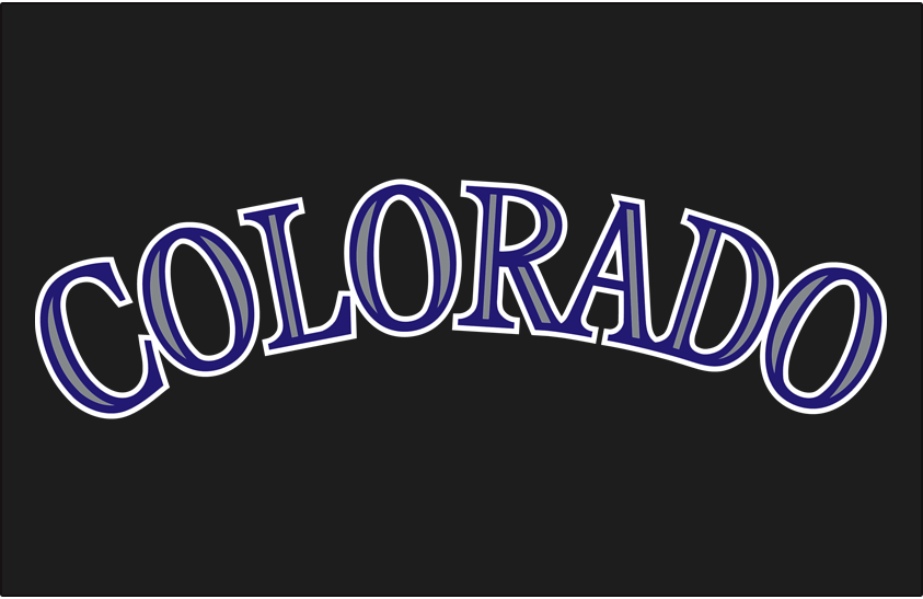 Colorado Rockies 2005-2016 Jersey Logo DIY iron on transfer (heat transfer)